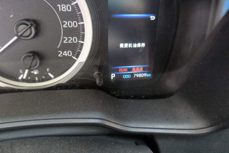 Used Toyota Corolla 2021 1.2T S-CVT Elite Edition Odometer Close Up