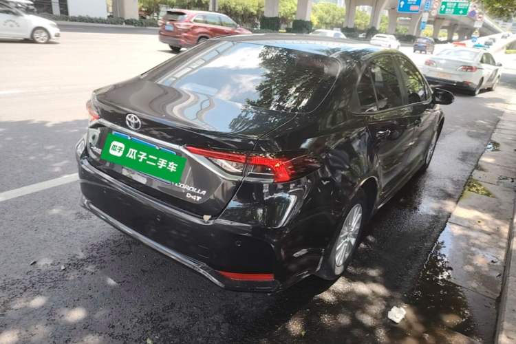 Used Toyota Corolla 2021 1.2T S-CVT Elite Edition Rear Right 45 Deg