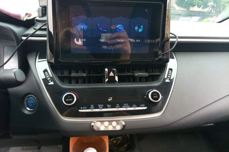 Used Toyota Corolla 2021 Dual-Engine 1.8L E-CVT Pioneer Edition Audio And AC Panel