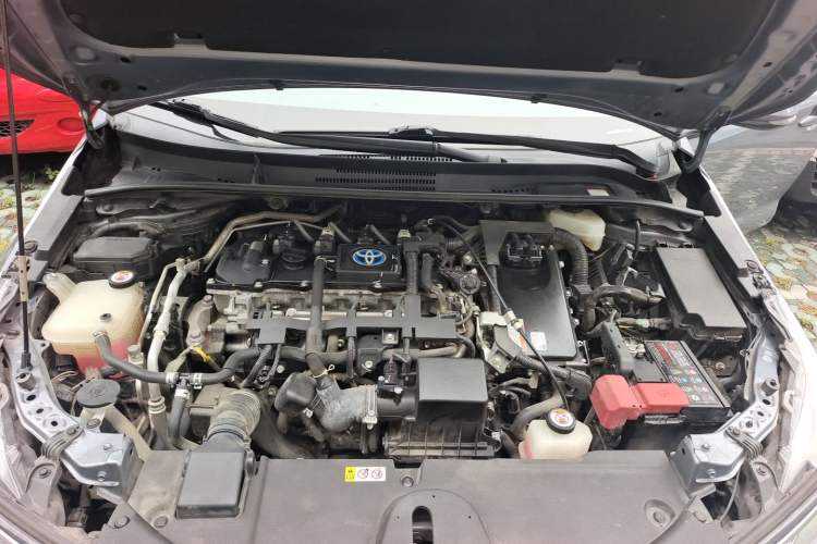Used Toyota Corolla 2021 Dual-Engine 1.8L E-CVT Pioneer Edition Engine Bay