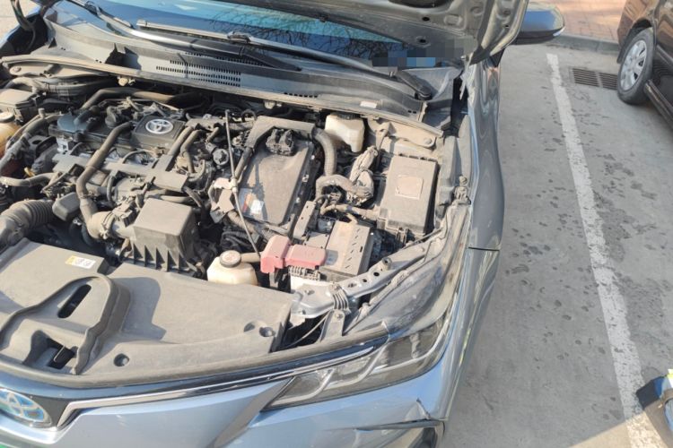 Used Toyota Corolla 2021 Dual-Engine 1.8L E-CVT Pioneer Edition Engine Bay Left
