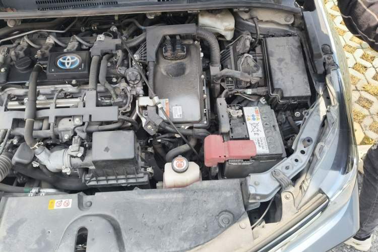 Used Toyota Corolla 2021 Dual-Motor 1.8L E-CVT Elite Edition Engine Bay Left