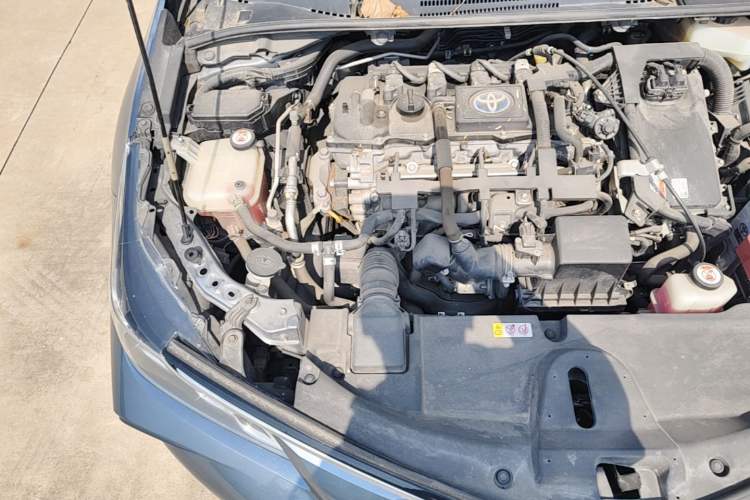 Used Toyota Corolla 2021 Dual-Engine 1.8L E-CVT Pioneer Edition Engine Bay Right