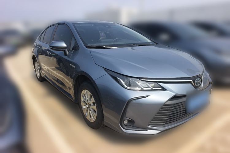 Used Toyota Corolla 2021 Dual-Engine 1.8L E-CVT Pioneer Edition Front Right 45 Deg