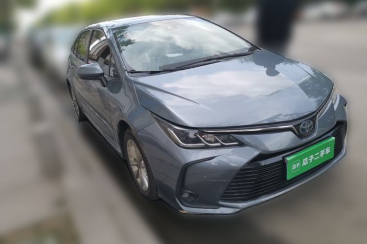 Used Toyota Corolla 2021 Dual-Motor 1.8L E-CVT Elite Edition Front Right 45 Deg