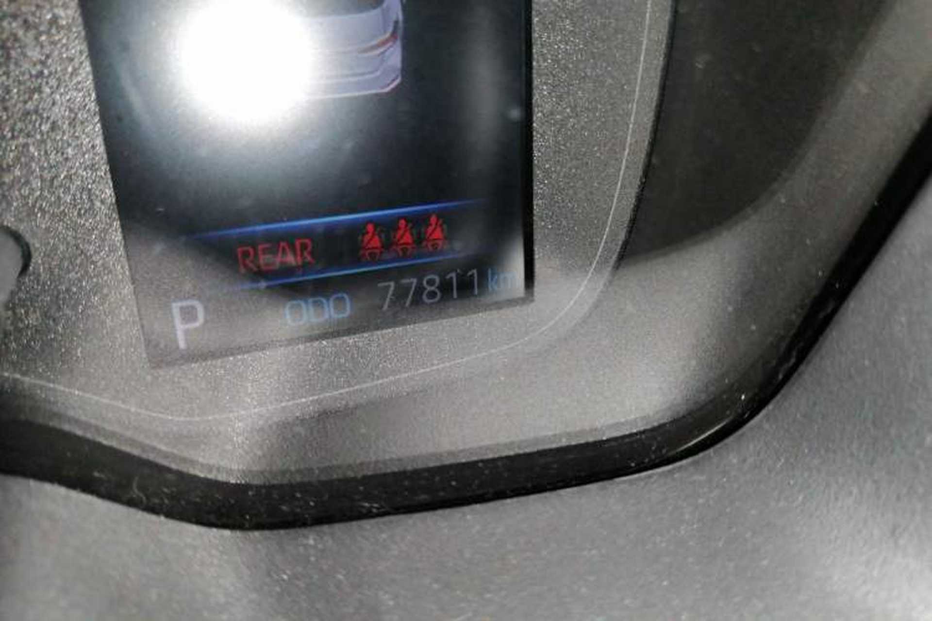Used Toyota Corolla 2021 Dual-Motor 1.8L E-CVT Elite Edition Odometer Close Up