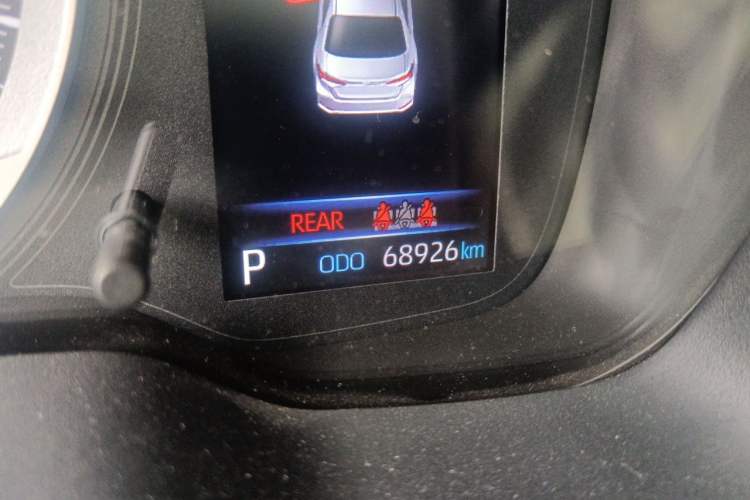 Used Toyota Corolla 2021 Dual-Motor 1.8L E-CVT Elite Edition Odometer Close Up