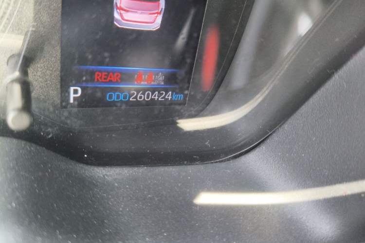 Used Toyota Corolla 2021 Dual-Motor 1.8L E-CVT Elite Edition Odometer Close Up