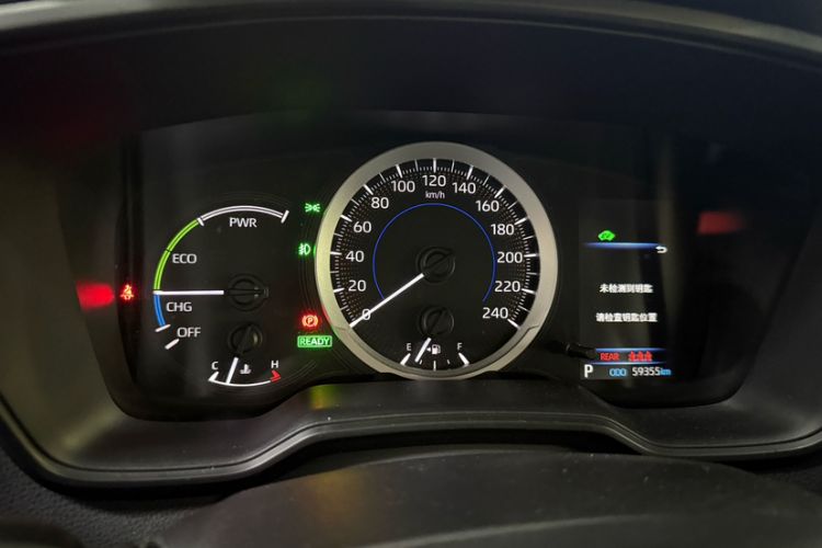 Used Toyota Corolla 2021 Dual-Motor 1.8L E-CVT Elite Edition Odometer Close Up