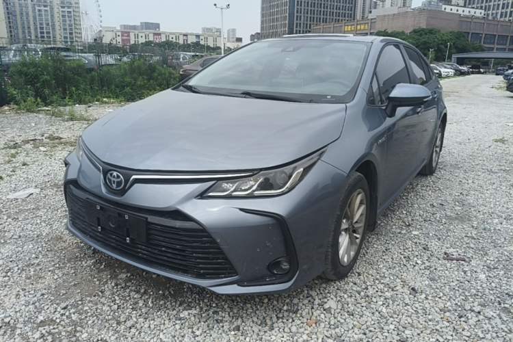 Used Toyota Corolla 2021 Dual-Motor 1.8L E-CVT Elite Edition Guazi used car, China used car export, Used car for sale, Used Toyota cars, Cheapest cars for sale