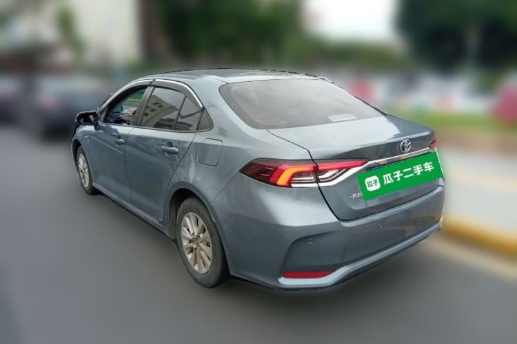 Used Toyota Corolla 2021 Dual-Engine 1.8L E-CVT Pioneer Edition Rear Left 45 Deg