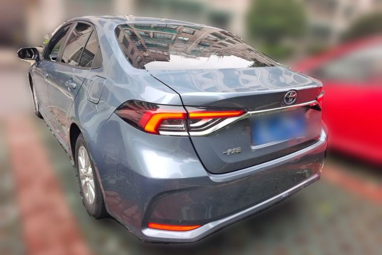 Used Toyota Corolla 2021 Dual-Engine 1.8L E-CVT Pioneer Edition Rear Left 45 Deg
