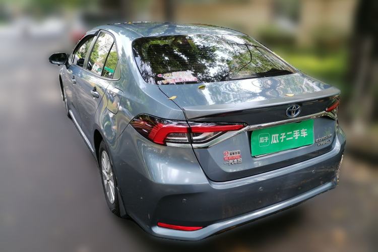 Used Toyota Corolla 2021 Dual-Engine 1.8L E-CVT Pioneer Edition Rear Left 45 Deg