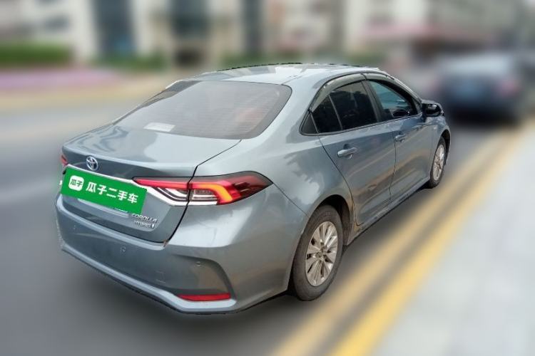 Used Toyota Corolla 2021 Dual-Engine 1.8L E-CVT Pioneer Edition Rear Right 45 Deg