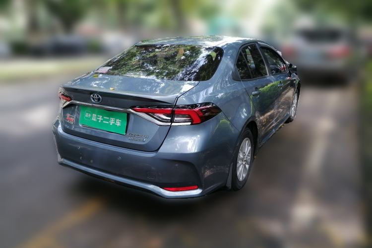 Used Toyota Corolla 2021 Dual-Engine 1.8L E-CVT Pioneer Edition Rear Right 45 Deg