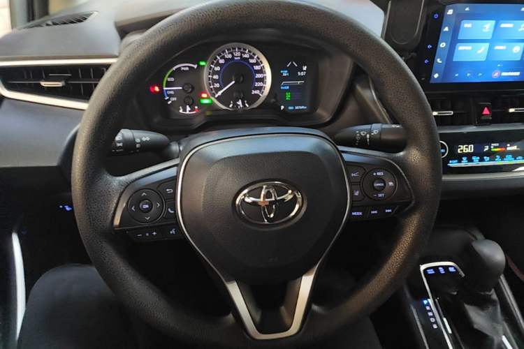 Used Toyota Corolla 2021 Dual-Motor 1.8L E-CVT Elite Edition Steering Wheel