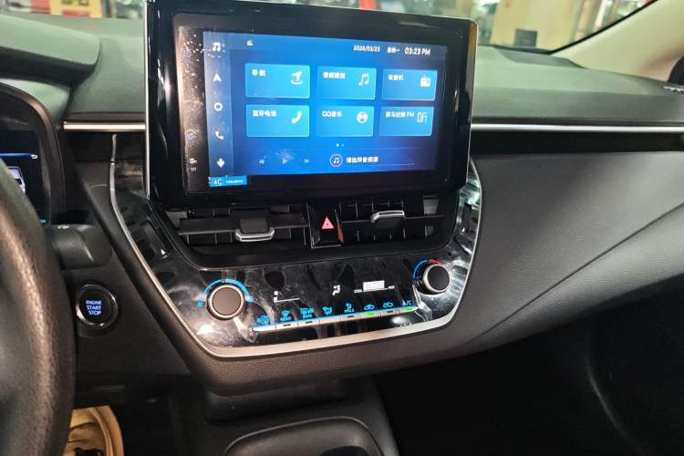 Used Toyota Corolla 2021 1.2T S-CVT Elite PLUS Edition Audio And AC Panel
