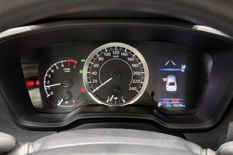 Used Toyota Corolla 2021 TNGA 1.5L CVT Pioneer Edition Odometer Close Up