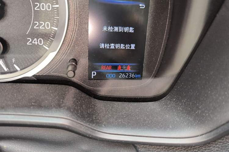 Used Toyota Corolla 2021 TNGA 1.5L CVT Elite Edition Odometer Close Up