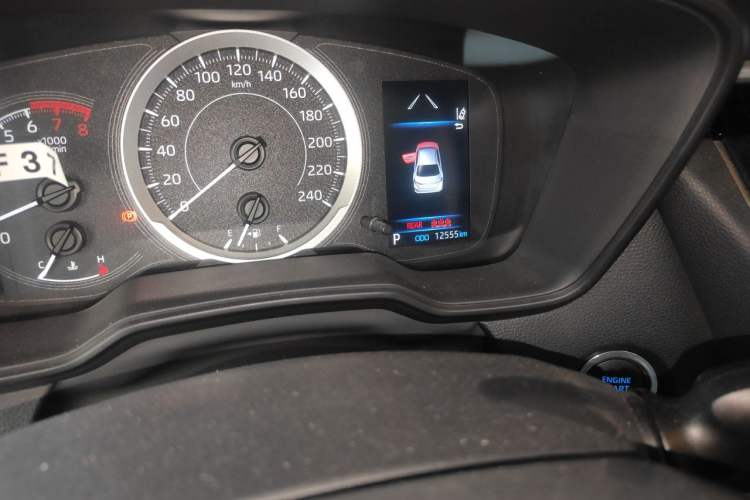 Used Toyota Corolla 2021 1.2T S-CVT Elite PLUS Edition Odometer Close Up