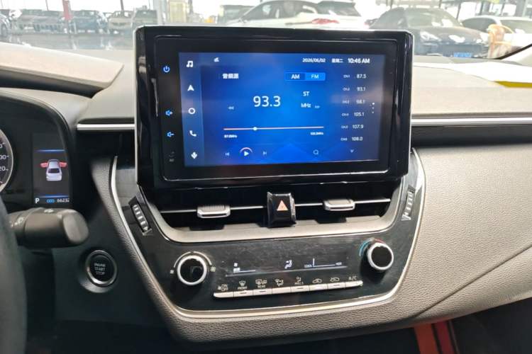 Used Toyota Corolla 2021 1.2T S-CVT Elite PLUS Edition Audio And AC Panel