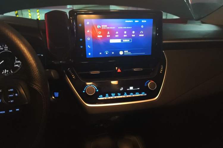 Used Toyota Corolla 2021 1.2T S-CVT Elite Edition Audio And AC Panel