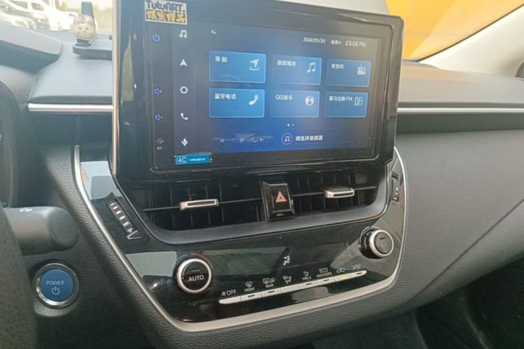 Used Toyota Corolla 2021 Dual-Motor 1.8L E-CVT Elite Edition Audio And AC Panel