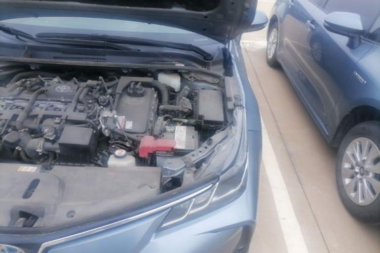 Used Toyota Corolla 2021 Dual-Engine 1.8L E-CVT Pioneer Edition Engine Bay Left