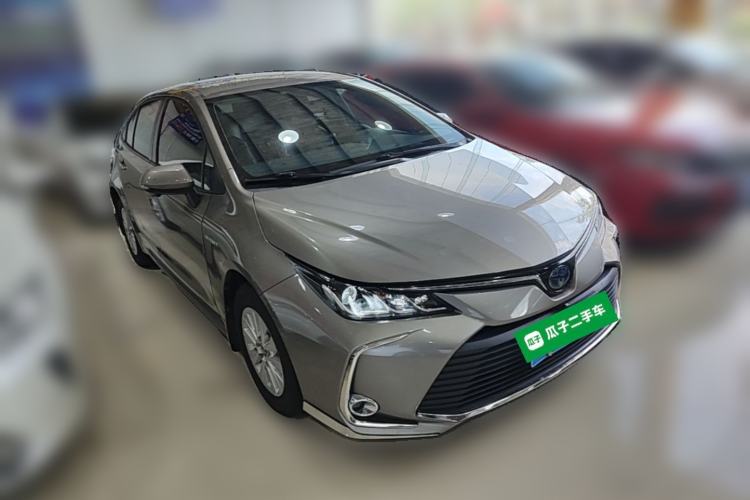 Used Toyota Corolla 2021 Dual-Engine 1.8L E-CVT Pioneer Edition Front Right 45 Deg