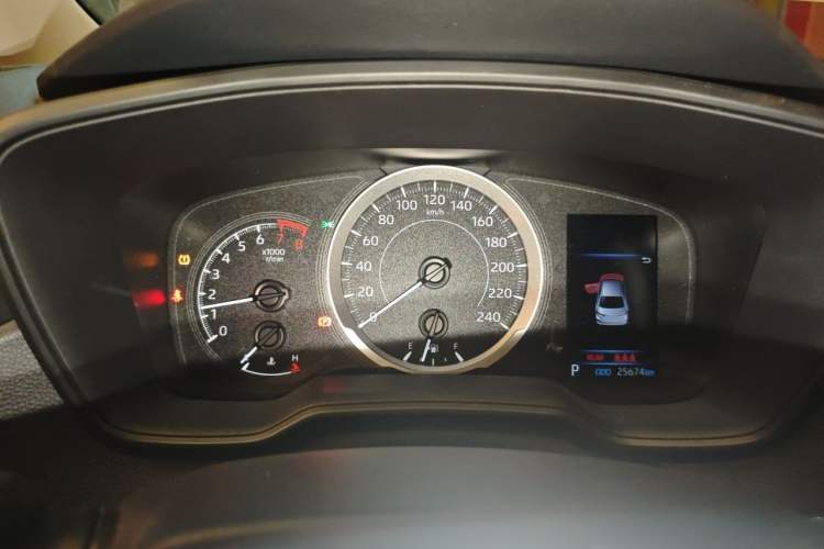 Used Toyota Corolla 2021 TNGA 1.5L CVT Elite Edition Instrument Cluster