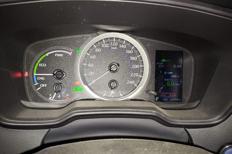Used Toyota Corolla 2021 Dual-Motor 1.8L E-CVT Elite Edition Instrument Cluster