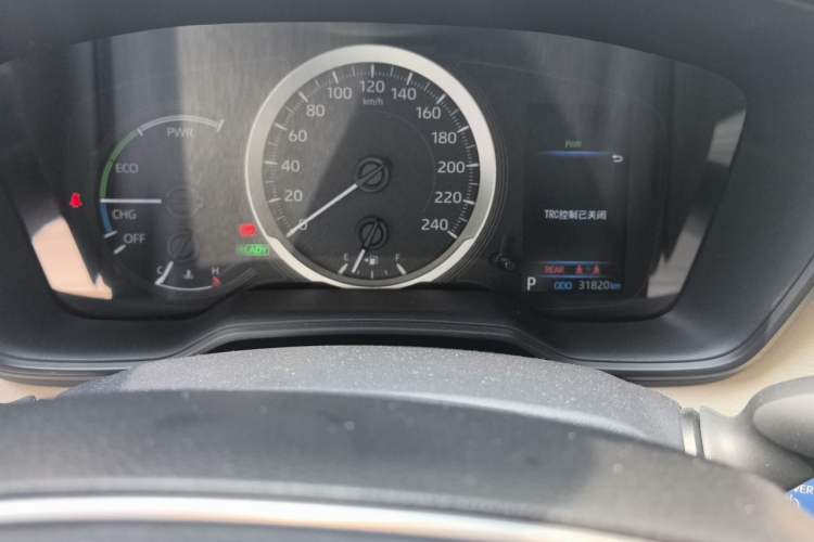 Used Toyota Corolla 2021 Dual-Motor 1.8L E-CVT Elite Edition Odometer Close Up