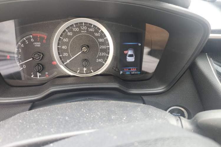 Used Toyota Corolla 2021 1.2T S-CVT Elite PLUS Edition Odometer Close Up