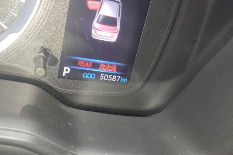 Used Toyota Corolla 2021 1.2T S-CVT Pioneer Edition Odometer Close Up