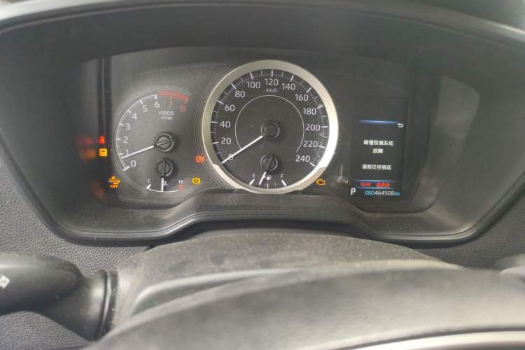 Used Toyota Corolla 2021 1.2T S-CVT Pioneer PLUS Edition Odometer Close Up