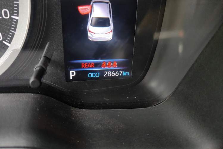 Used Toyota Corolla 2021 1.2T S-CVT Pioneer Edition Odometer Close Up