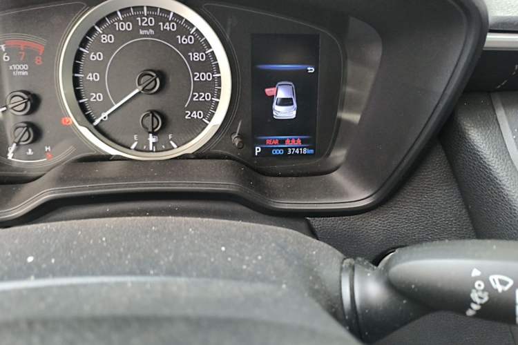 Used Toyota Corolla 2021 1.2T S-CVT Pioneer PLUS Edition Odometer Close Up