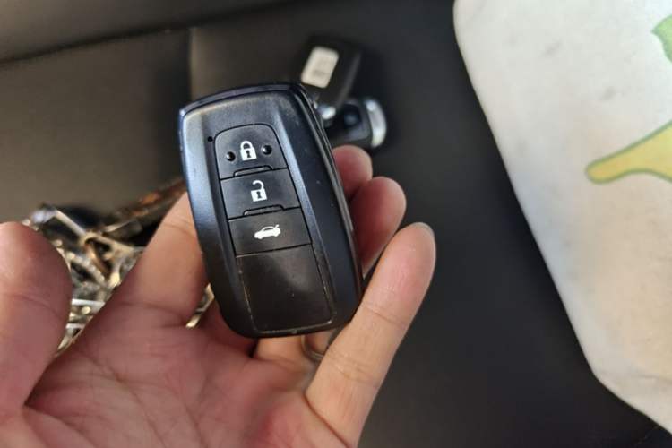 Used Toyota Corolla 2021 1.2T S-CVT Elite Edition Vehicle Key