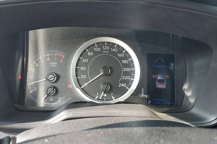 Used Toyota Corolla 2021 TNGA 1.5L CVT Pioneer Edition Instrument Cluster