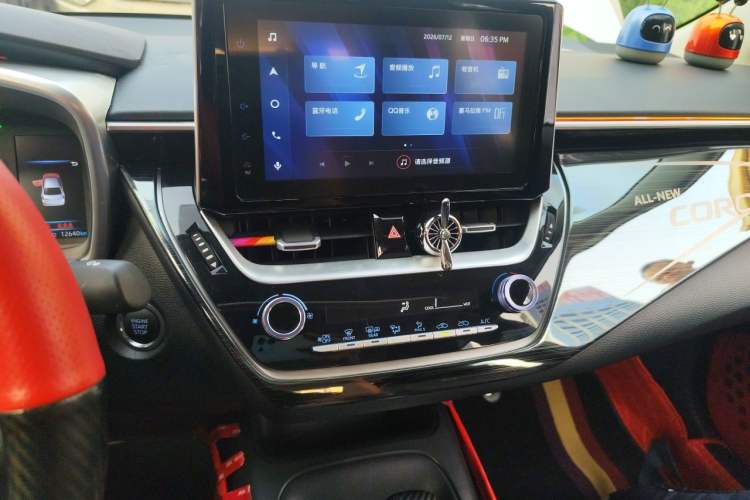 Used Toyota Corolla 2021 1.2T S-CVT Elite PLUS Edition Audio And AC Panel