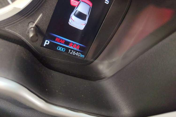 Used Toyota Corolla 2021 1.2T S-CVT Elite PLUS Edition Odometer Close Up
