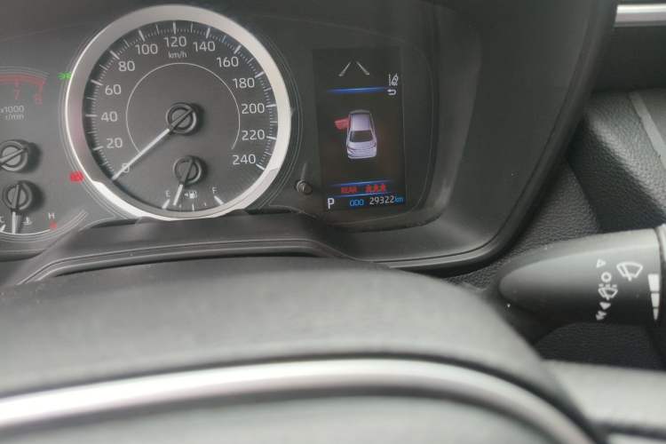 Used Toyota Corolla 2021 1.2T S-CVT Pioneer Edition Odometer Close Up