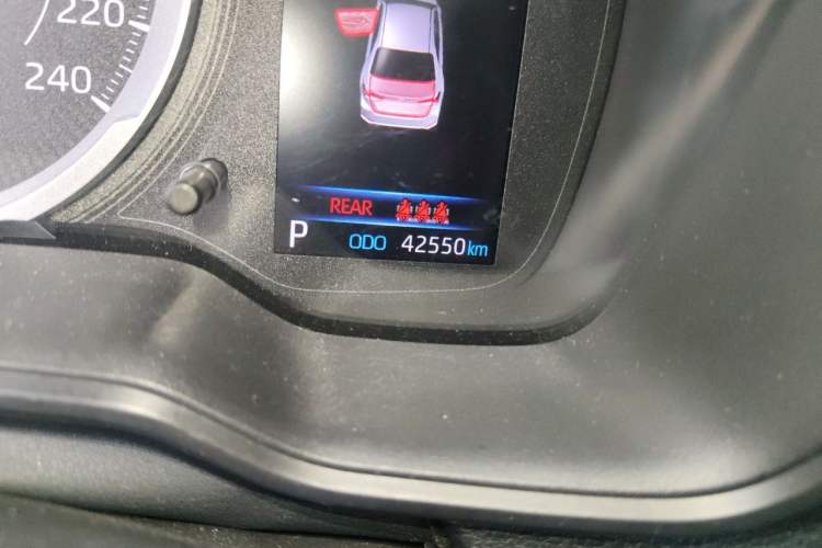 Used Toyota Corolla 2021 1.2T S-CVT Elite PLUS Edition Odometer Close Up