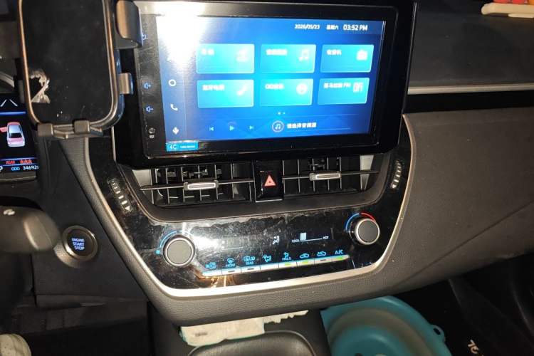 Used Toyota Corolla 2021 1.2T S-CVT Elite Edition Audio And AC Panel