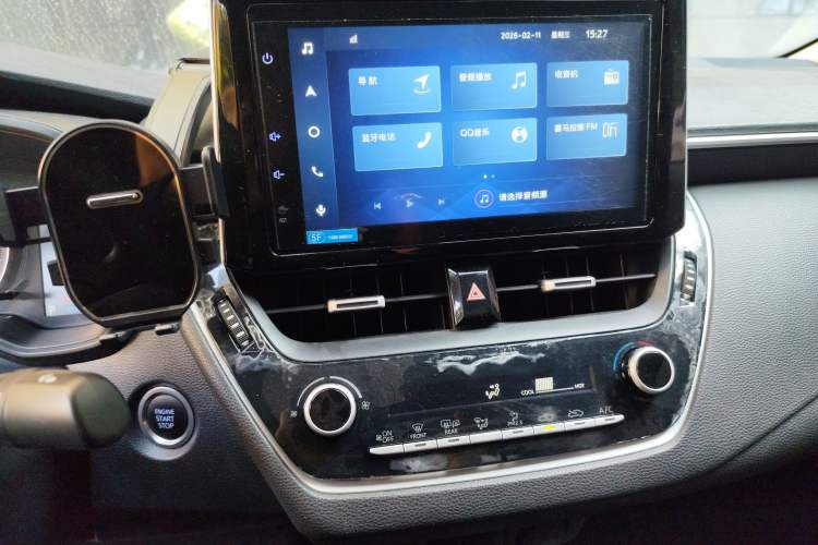 Used Toyota Corolla 2021 1.2T S-CVT Elite Edition Audio And AC Panel