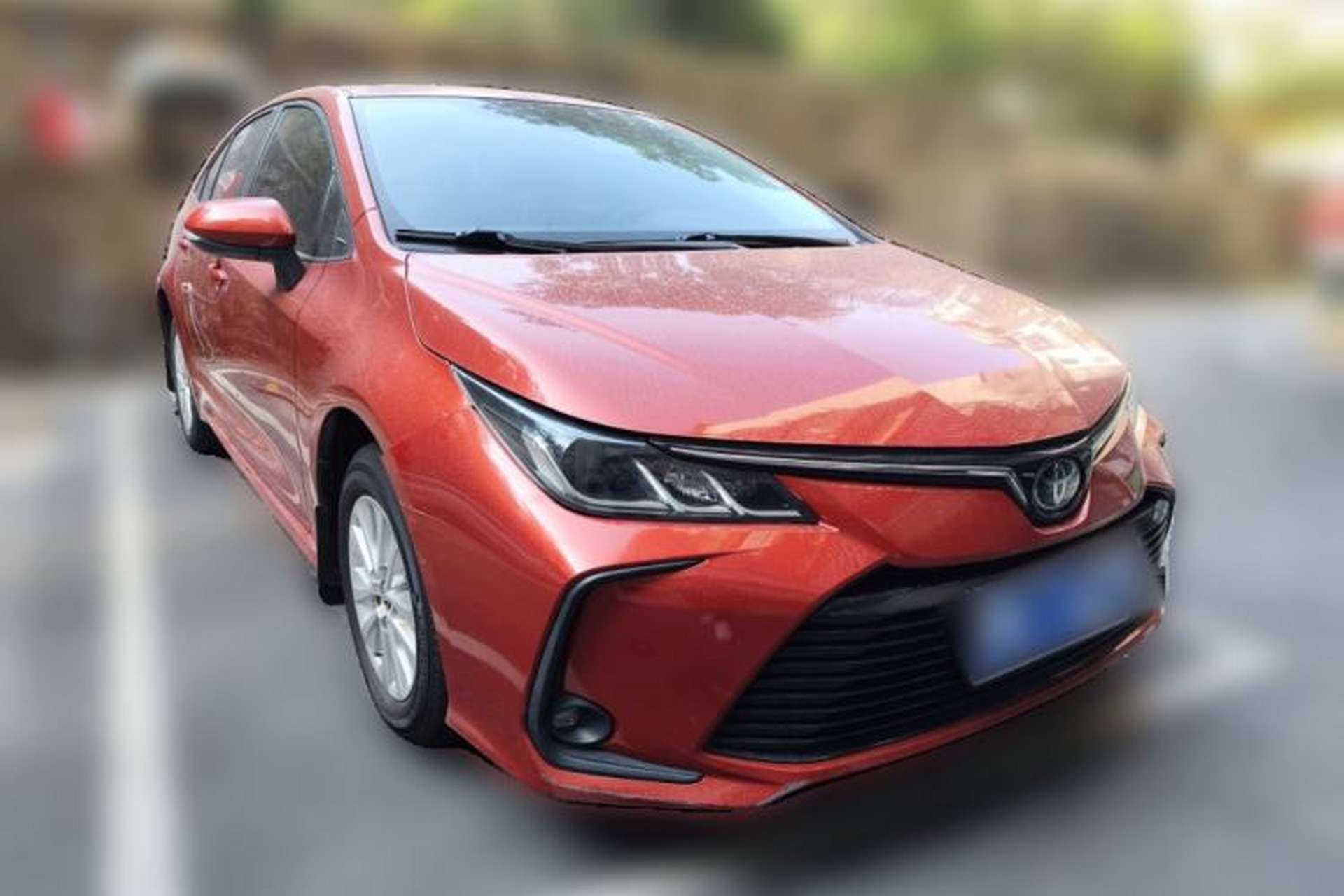 Used Toyota Corolla 2021 1.2T S-CVT Elite Edition Front Right 45 Deg