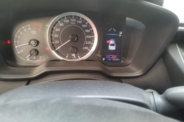 Used Toyota Corolla 2021 1.2T S-CVT Elite PLUS Edition Odometer Close Up