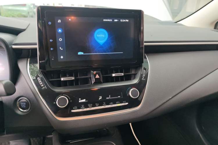 Used Toyota Corolla 2021 1.2T S-CVT Elite PLUS Edition Audio And AC Panel