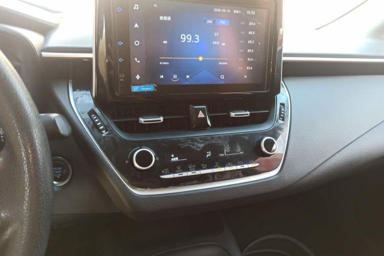 Used Toyota Corolla 2021 1.2T S-CVT Elite Edition Audio And AC Panel