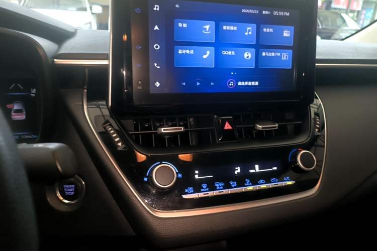 Used Toyota Corolla 2021 TNGA 1.5L CVT Elite Edition Audio And AC Panel